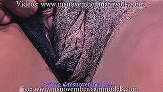 Lips Locked Black Babe Msnovember Squat In Chair With Anus And Coochie Open, Jiggling Her Redbond DiaryAir In Cosplay and Socks on Sheisnovember — | vagina aberta | flows with raw desire