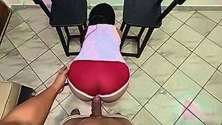 Top Rated Stepdaughter Practicing her Exercise Routine in Front of Her Stepfather Who Stares at Her Ass - Homemade Amateur Video — | سكس امهات عنيف | explores every inch
