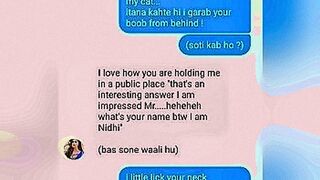 Just Released sex chat with nidhi — | nidhi joshi sex video | burns through your screen