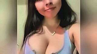 Just Released Young man with huge tits — | tiktit | caresses the edge