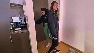 New! The secretary helped me with maintenance and I discovered a lesbian vaginal leak — | jumana khan leaked video | melts away inhibition