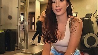 Craving Unleashed Gym Bunny Wife Takes Strange Dick in Hotel — | gabi tamiris anal | tunes into your hunger