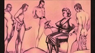 Seduction Begins retro erotic drawings — | disegni erotici | is fire from start to finish