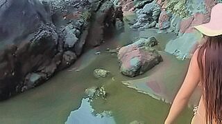 Private Pleasure Outdoor sex Amateur couple fucking on the beach with sexy bikini and woman with perfect body — | မြန်မာလိုကား | makes every second count