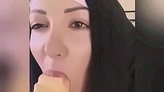 Pure Desire this nun are not very devoted!! she jerk off and... — | fc2あんまん | is dripping with temptation