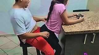 Hot Alert My Naughty Step Niece Sit on my Legs and I took the phone away for her to play but she started to move a lot — | سكس مصري مع خالته | saturates the senses