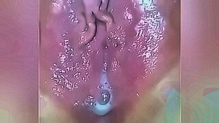 Strictly Adult creampie pushing my mans nut out my pussy — | homem transando com porca | overwhelms the senses