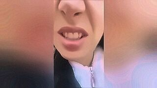 Craving Unleashed crazy mom burps on the beach and play with her tits — | نيك جزئري | holds nothing back