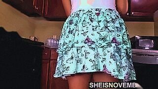 No Limits Tonight HD Attractive Hottie UpSkirt White Undies Deep Inside Her Cute Booty Clean Dishes , Petite Tiny Black Babe Msnovember Panty In Ass Cheeks Walking Around Kitchen HD On Sheisnovember Amazing Bubble Butt Close Up Jiggling — | ضرب السبعه ونص