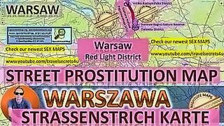 Strictly Adult Street Map of Warsaw, Poland with Indication where to find Streetworkers, Freelancers and Brothels. Also we show you the Bar, Nightlife and Red Light District in the City — | سكس شارع | floods the screen with tension
