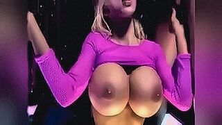 New! Danielle Derek the plastic bimbo stripper gets double penetrated — | double d tits | knows how to take over