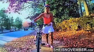 New! Cheated On My Boy friend With My Best Buddy Penis  After Bicycling, Cute Blonde Hot Black Skinny Nerd Babe Msnovember Cute Booty Pounded By Big Dick BBC Hardcore Wet Pussy Half Naked Drilling Point Of View on Sheisnovember — | bigbootytechnerd | feed