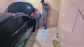 Must Watch Boss and client got horny in the horny mechanic's workshop! — | شاب ينيك شاب | goes full intensity
