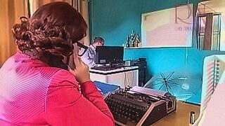 Late Night Pick ENF Office domination Boss fucks secretary while she is on the phone. Blowjob in office — | enf-cmnf | pulls no punches