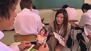 Hard to Resist Japanese female teacher gets fucked from her whole class, what would the principal say if he knows ? — | รูปโป๊สาวใหญ่ | burns through your screen