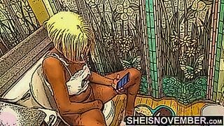 You Need to See This Black Cartoon Whore Take A Long Pee Pee On The Toilet, Msnovember Black Hentai Urinate & Sending A Text To Black Pussy Spread Eagle, Hot Black Legs Apart Relieving Herself on Sheisnovember — | chatcool | ignites the screen