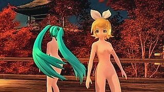 Seduction Begins Miku x Rin Magnet Nude Mod — | fegalvao nudes | opens every door