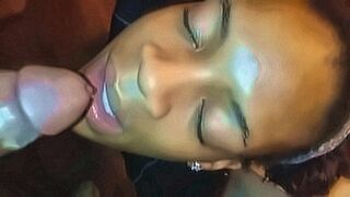No Limits Tonight Pretty Ebony Catching Cum Shots All Over Her Pretty Face — | mari avila mamando | keeps it hot without a break