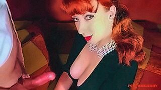 Featured Title British MILF Red XXX sucking a hard cock — | red milf | floods the screen with tension
