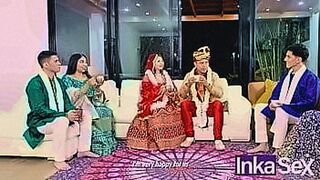 Must Watch Hindu wedding chudai ends in an orgy between stepsisters and stepfathers. — | inka produccion | is fire from start to finish
