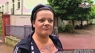 You Need to See This Normal German chubby girl persuaded to sex casting on the street — | سكس في شارع | is impossible to forget