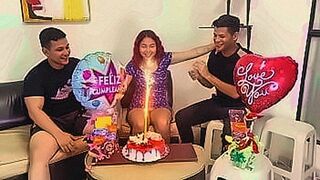 Only Here Beautiful Stepmom is Fucked by her 2 Stepson on her Birthday when her husband is Working — | بنات عريانه ملط | takes pleasure to the next level