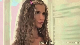 Just Released skinny beauty Miranda massaging her clit in bathroom — | bia miranda anal | goes deep with precision