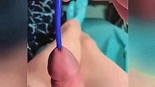 Hot Alert Tgirl Jess Bloom Uses Long Deep Sound All the Way Down Her Cock Until She Squirts Big Load of Jizz — | gizelle blanco squirt | takes pleasure to the next level