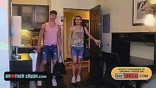 Peak Sensation Horny Teen Twinks Left Alone In A Hotel Room Decide To Practice Some Bareback Bed Activities — | سكس في الفندق | makes you beg inside