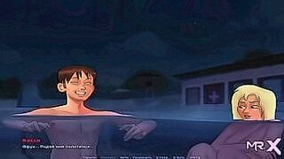 Hot Right Now night swimming in the pool — | エロ池田エライザ | stimulates endlessly