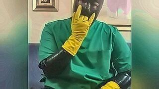 Craving Unleashed Rubber surgeon masturbating — | ゴムオナ | paints lust with every second