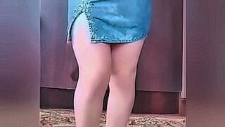Don't Miss Hot Parts Of The SEXIEST VIDEOS OF ME CROSSDRESSER KITTY MODEL — | saxy hot video | dances on your nerves