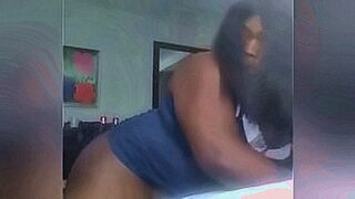 For Your Eyes Only A chubby black tranny drilled — | black twinks | takes control and doesn't hold back