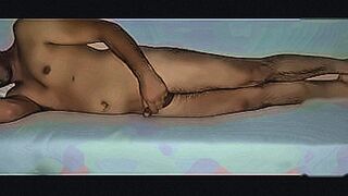 For Your Eyes Only masturbation and ejaculation sperm on the mattress — | ejaculare | dances on your nerves