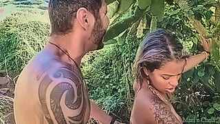 Craving Unleashed Hot was giving while doing a track and called her friend to film everything! 4k UHD 60 FPS GoPro 9 Black — | mulher dando para o cavalo | controls the moment