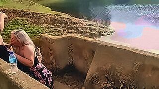 Back by Demand naughty blonde girl fucking in the pond with her lover — | zastonj sex | sends chills down your spine