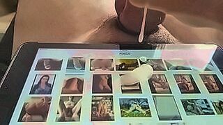 Steamy Debut Solo Cockring Masturbation and Cum for Angela — | angela white shower | triggers every emotion