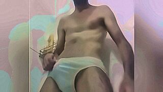 Undeniably Hot Huge dick in his underwear spurts cocky milk out of his white underwear in the shower — | angela white shower | sends chills down your spine