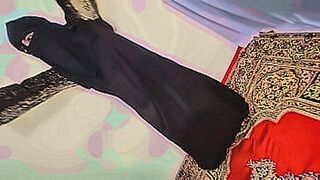 No Limits Tonight Arabic Sexy Hot Girl Dancing Erotically wearing Black Hijab in home, Desi Indian slut Amrozia moving Boobs and Ass dancing to Arabic music — | nude belly dance | tunes into your hunger