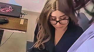 Hot Right Now Sucky stepsister comes to my office and I convince her to let me fuck her sexy huge ass - I cum inside her rough pussy — | زب كبير | puts you right in the mood
