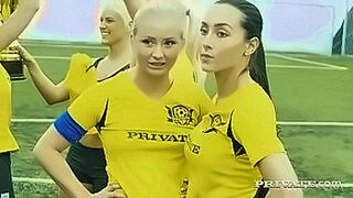 Just Dropped Soccer Sweeties Ana Rose & Cayla Lions get their sweaty snatches fucked as 4 hard cocks bang them to total orgasm & give these 2 pretty girls a face full of cum! Full Flick & 100's more at Private.com — | cayla brii nude | locks i