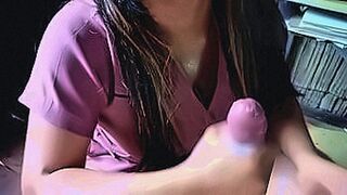 Peak Sensation I HAVE A WEEK OF GRADUATING A NURSE, MY STUDIES WERE SUPPORTED BY MY STEP-DAD, SO I AM GRATEFULLY GIVING HIS BIG PENIS A DELICIOUS BLOWJOB, WHILE STEP-MOTHER IS WORKING. IN THE END THE HOT SEMEN COMES OUT — | 気持ちいいフェら | isn't afraid to go f
