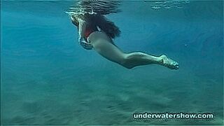 Craving Unleashed Julia is swimming underwater nude in the sea — | boys swimming nude | redefines erotic power