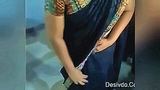 Now Streaming Indian aunty showing how to put on a saree( Desivdo.com ) — | desivdo | smothers you in heat