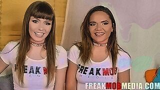 Featured Title Two sluts shared my big dick real sloppy blowjob — | ماما بتتناك | delivers pure satisfaction