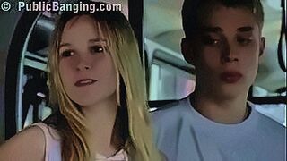 Your Next Obsession Amazing extreme sex in a public bus in front of the passengers with cum on face — | sessoestremo | keeps the tension high