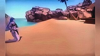 Ultimate Tease Monster Girl Island [sex games selected by the fans] Ep.6 she sucked me dry on the beach — | henta fans | sends waves through you