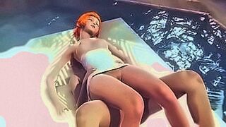 Craving Unleashed Hentai - Gwen BDSM in a public bath — | 銭湯エロアニメ | leaves no fantasy untouched