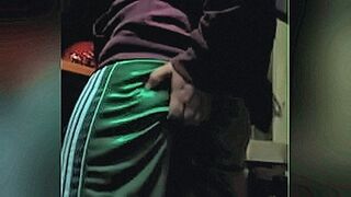 Private Pleasure with my green basketball shorts — | coochie cutter shorts | pulls you under