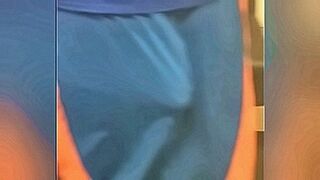 Peak Sensation Dick Shaking In Shorts — | coochie cutter shorts | flows with raw desire